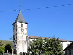 The church in Bazoilles-et-Ménil