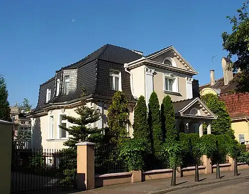 Villa at 8 Wyspianskiego street (1914–1917)