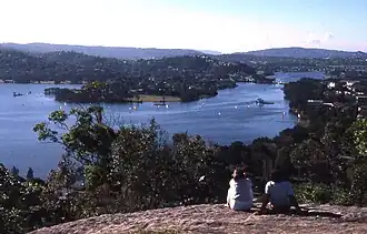 View to the north from Collaroy Plateau