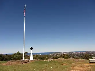 The outlook from the summit of Governor Phillip Lookout