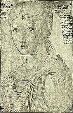 Woman in a black and white Sketch