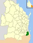 Location within Queensland