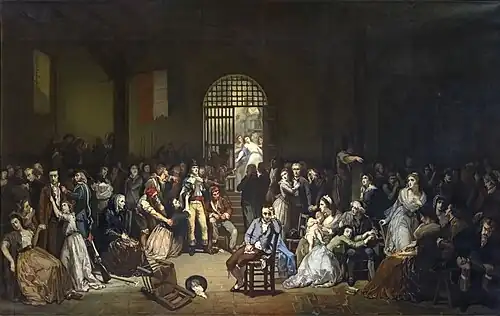Calling out the last victims of the terror at Saint-Lazare Prison, July 1794