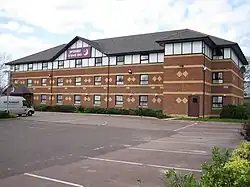 Premier Inn in Beckton, under the previous branding of Premier Travel Inn