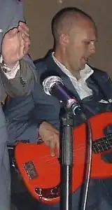Bedford performing live with Madness