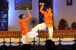 Karnataka's folklore Beesu Kamsale a variety of Kamsale