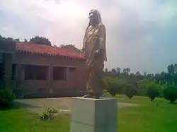 Statue of Begum Rokeya near Begum Rokeya Memorial