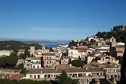 Town of Begur (with view of Bay of Estartit)