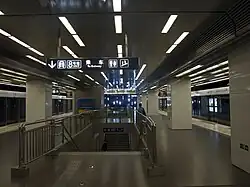 Line 10 to Line 8 transfer node