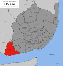 Location of Belém