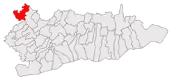 Location in Călărași County