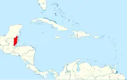 Belize is located on the north-eastern coast of Central America