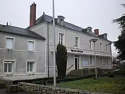 The town hall in Belligné