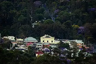 The view of Bellingen from the south c. 2020