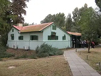 Ben-Gurion's hut: David Ben-Gurion's home on the kibbutz which is now a museum