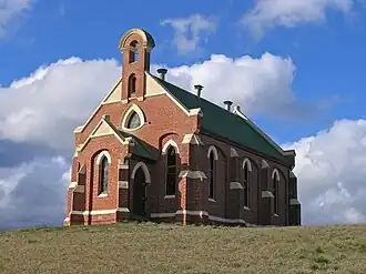 The Benambra Uniting Church, erected 1905