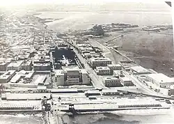 Italian Benghazi with port railways