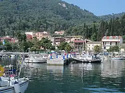 Benitses harbour
