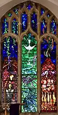 Memorial window to Benjamin Britten by John Piper