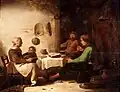 Benjamin Gerritsz Cuyp, The Satyr and the Peasant Family, first half of the 17th century