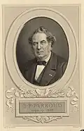 Portrait gravé de Benoît-Philibert Perroud