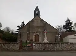 The church in Berchères