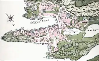 Map from 1768