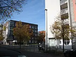 Former large building Schöneberger Str. 5, in 2015