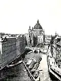 Spree River side with Berlin Cathedral, c. 1900