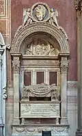 Bernardo Rossellino, Monumental tomb for Leonardo Bruni, 1445–1450