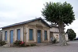 The town hall in Bernos-Beaulac