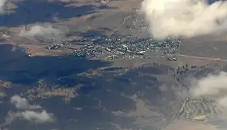 aerial view from north west