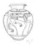 1 chimera equina, tomba III necropoli of Poggio Sommavilla scavi 1895, Salskov Robert 1974