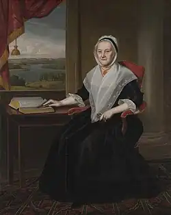 Portrait of Bethia Tyler Watson (1791) by Ralph Earl
