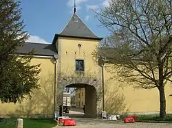 The castle gate