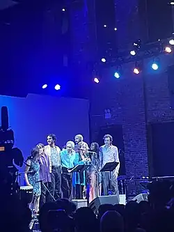 Glenn-Copeland (fourth from left) in 2024