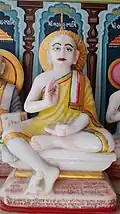 Image of Bhadrabāhu at Kesariyaji Adinath Jain Temple, Palitana