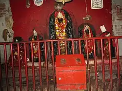 Idols of Bhadrakali temple