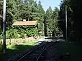 Tantegert passing loop in summer