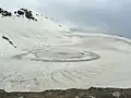 Bhrigu lake situated at approx. 14,200&nbsp;ft (4,300&nbsp;m) near Rohtang Pass