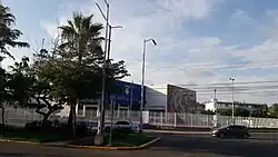 Mazatlán Campus Main Library with Mural