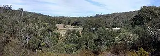 Bickley Dam and Reservoir panorama