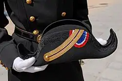The Polytechnique bicorne hat