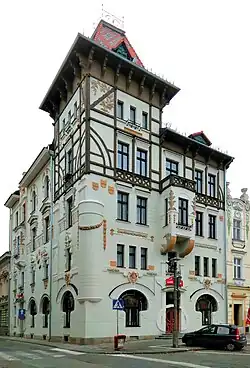 Frog House in Bielsko-Biała by Emanuel Rost (1903)