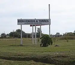 Entrance to the town