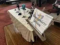 Boutonniere Station for the Big Gay Wedding event