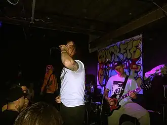 Big Cheese performing in 2022