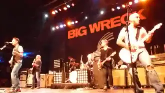 Big Wreck performing in 2012