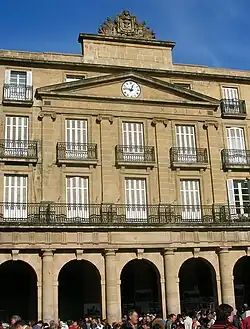 Euskaltzaindia's central office at Plaza Berria in Bilbao
