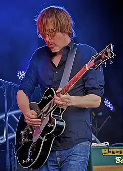 Priddle performing in 2012